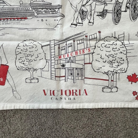 Victoria cotton Tea Towl - Picture 3 of 7